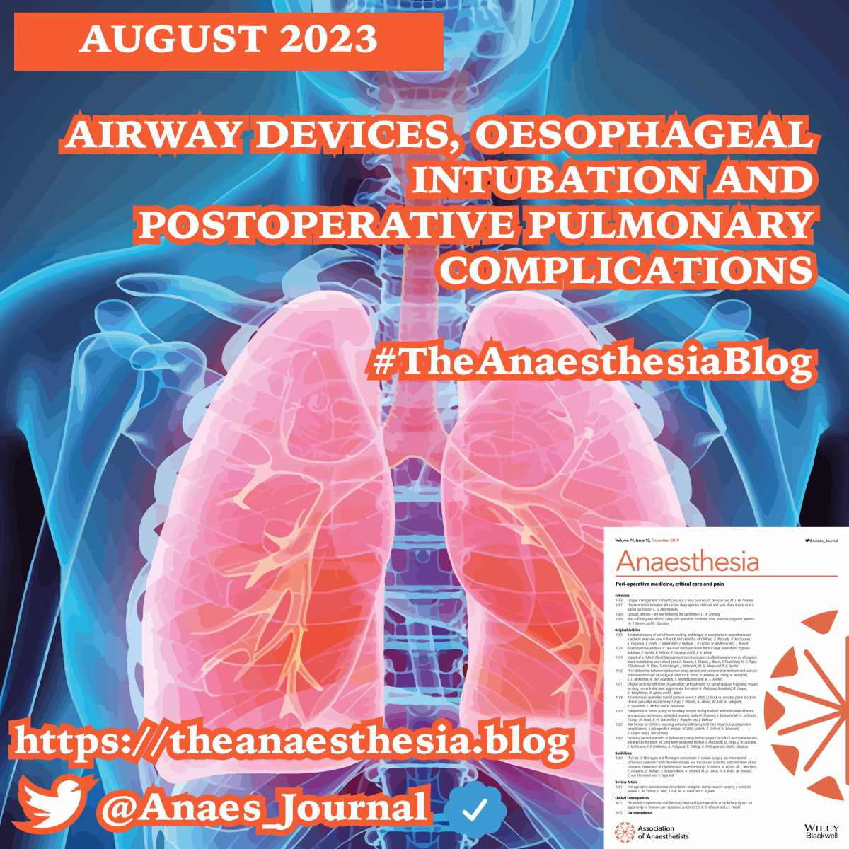 Airway devices, oesophageal intubation and postoperative pulmonary complications